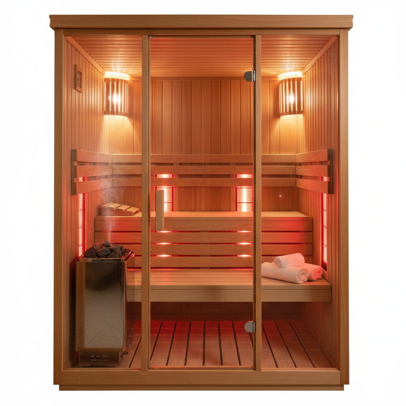 3-Person Hybrid Sauna