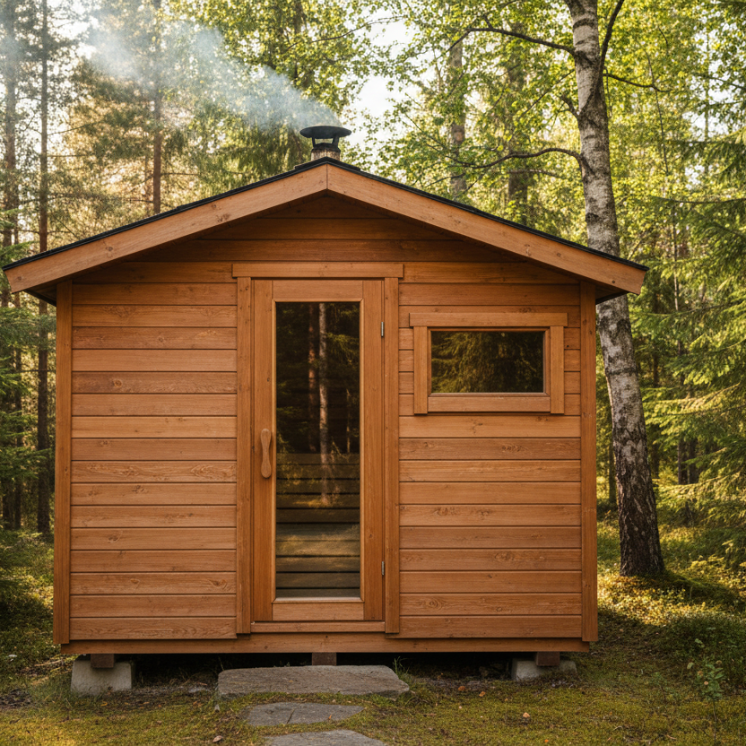 4-Person Traditional Steam Sauna