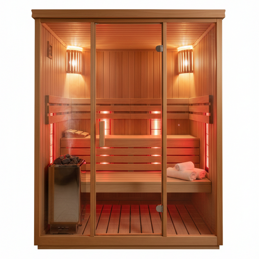 3-Person Hybrid Sauna
